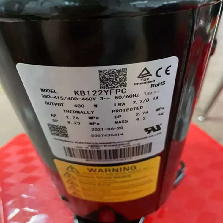 1Pcs New KB122YPEC KB122YFPC 380V Air Conditioning Compressor For Mitsubishi