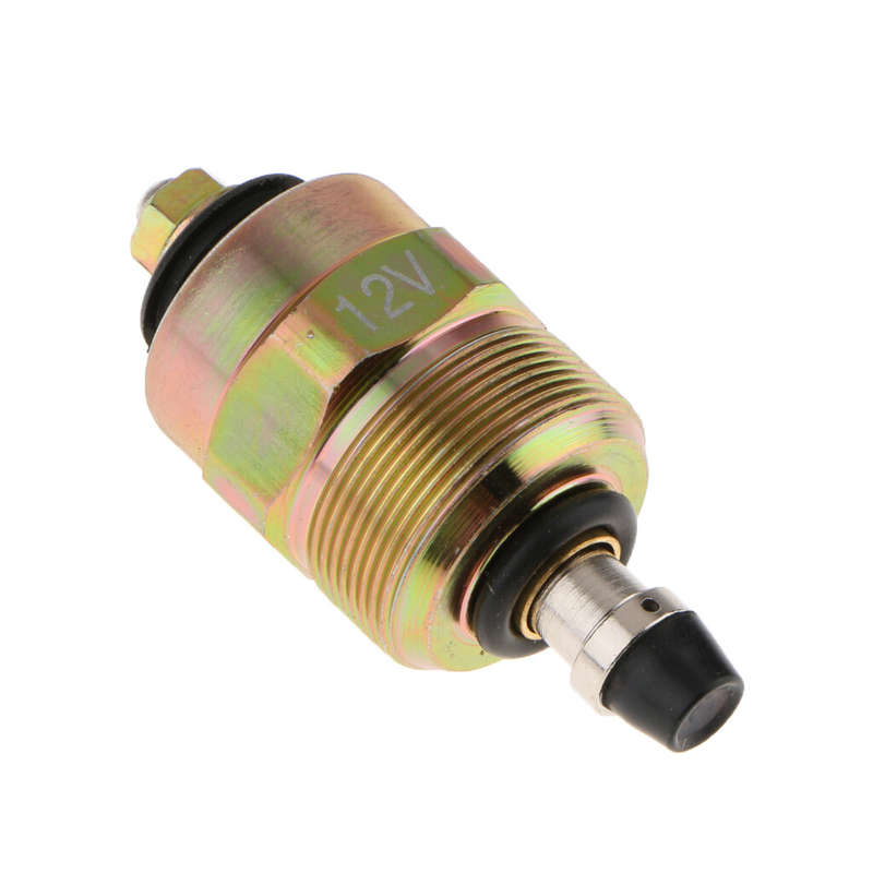 12V Injection Pump Fuel Shut Off Solenoid Valve for Dodge Isuzu OEM:0330001015