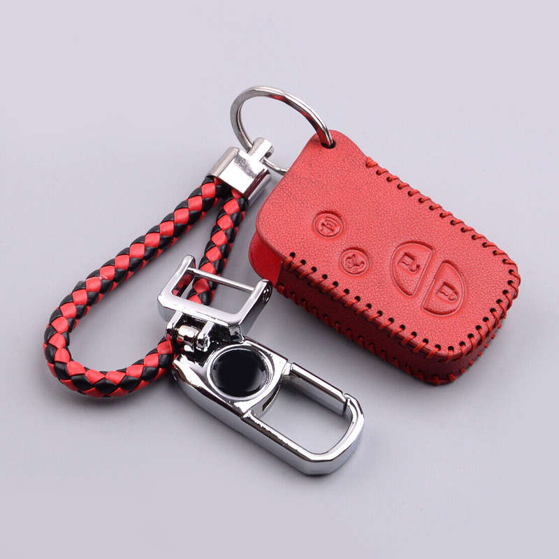 Leather Car Key Fob Key Case Cover Fit For Lexus ES350 GS350 GS450h GS460 IS350