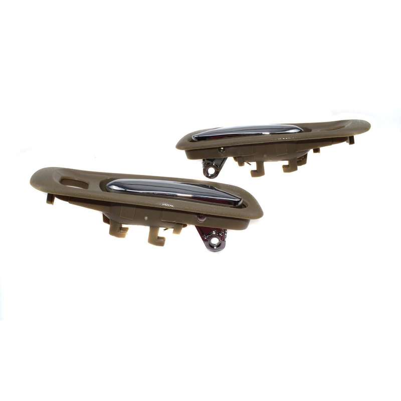 Front Pair Beige Interior Door Handles For 1998-2002 Honda Accord Sedan Odyssey