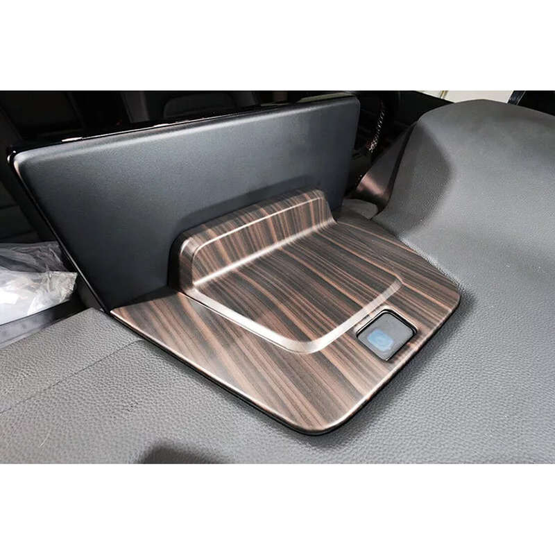 Wood Grain Center Console Navigation Panel Trim Fits For Honda CR-V 2023-2024