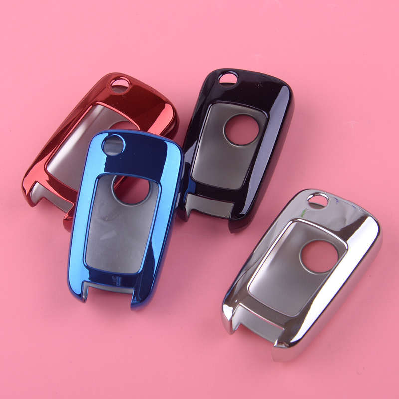TPU Car Remote Smart Key Fob Shell Case Cover Fit For Chevrolet Cruze Malibu