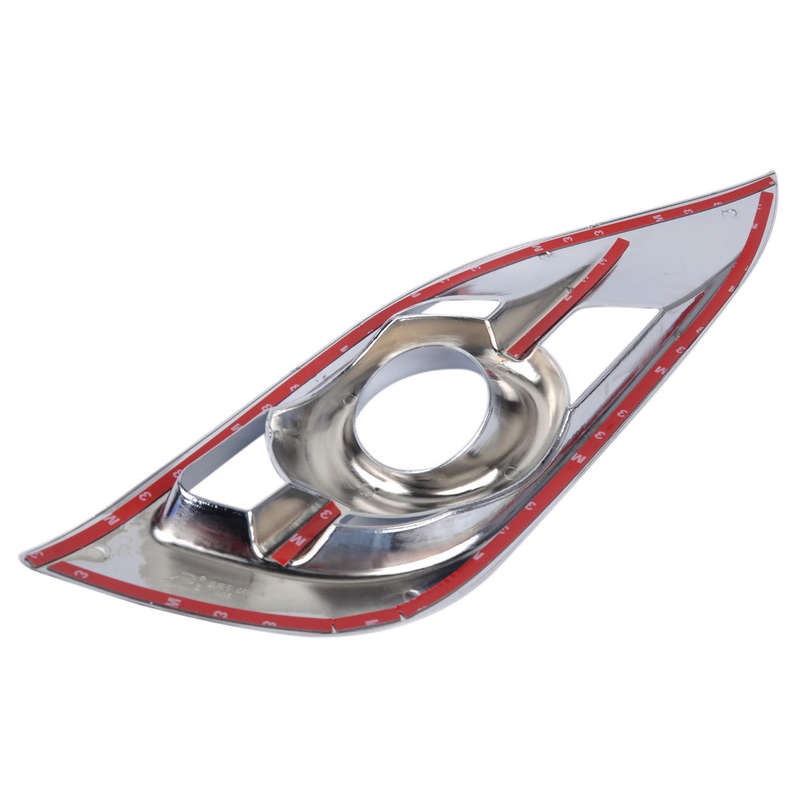 2pcs Chrome Plated Fog Light Lamp Bezel Trim Cover Fit for Honda CR-V 2012-2014