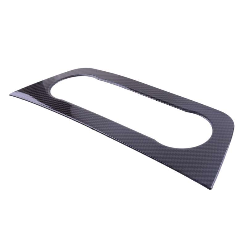 Carbon Fiber Style Center AC Switch Panel Trim Fit For Mercedes ML GL GLE GLS