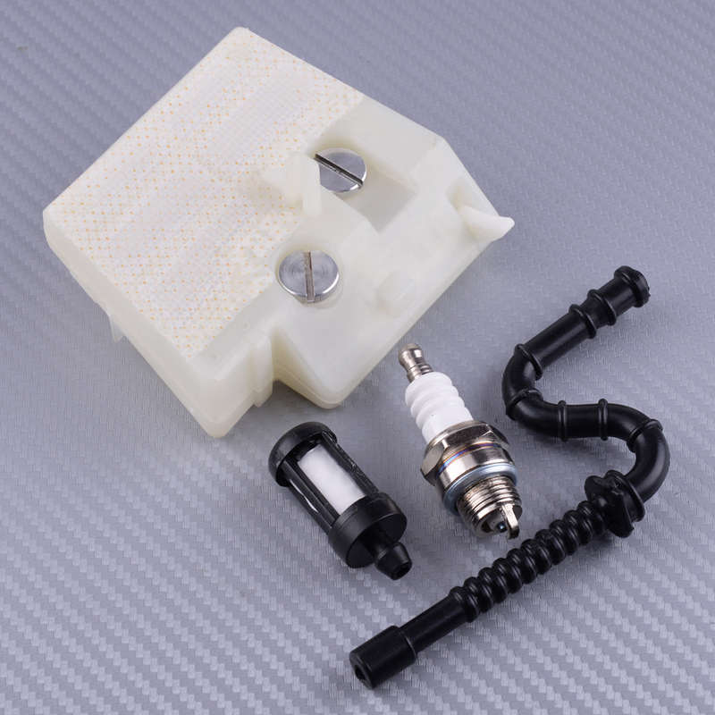 Air Fuel Filter Set spark plug Fit for Stihl 026 PRO MS260 MS240 1121 120 1612