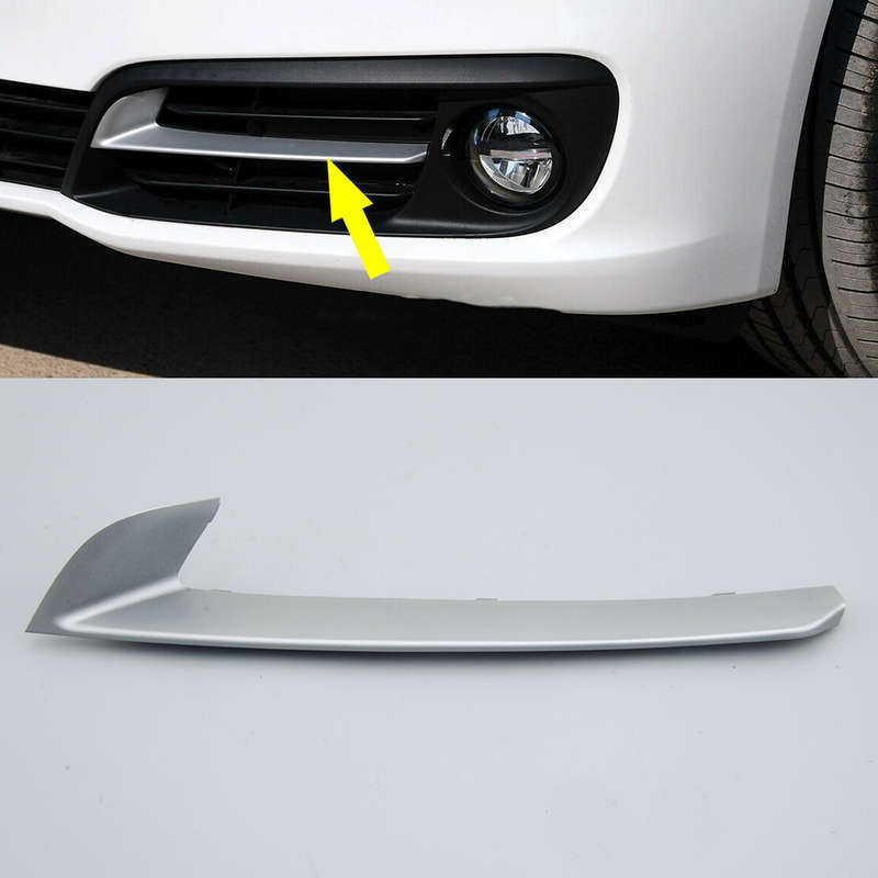 Front Bumper Left Grille Strip Trim Molding Fit for BMW 5 Serie F10 F18 2014-16