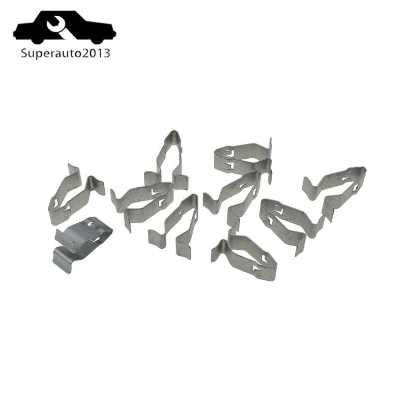 10X Front Seat-Seat Back Panel Clips Fit For Audi A3 A6 Quattro Q3 Q7 8Z0867276
