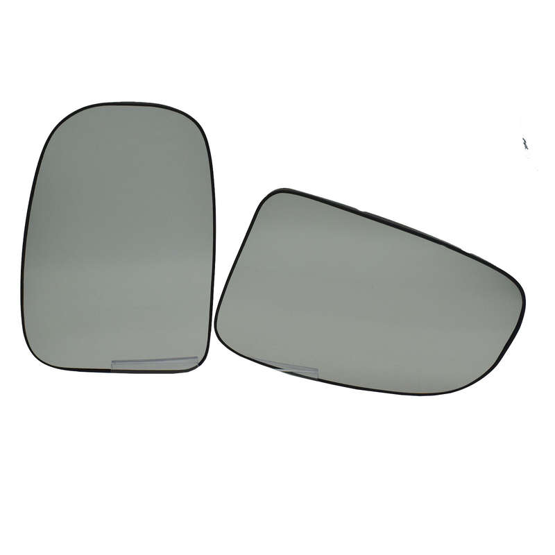 Pair Left & Right Side View Mirror Glass Heated For 2010-2017 Toyota Prius New