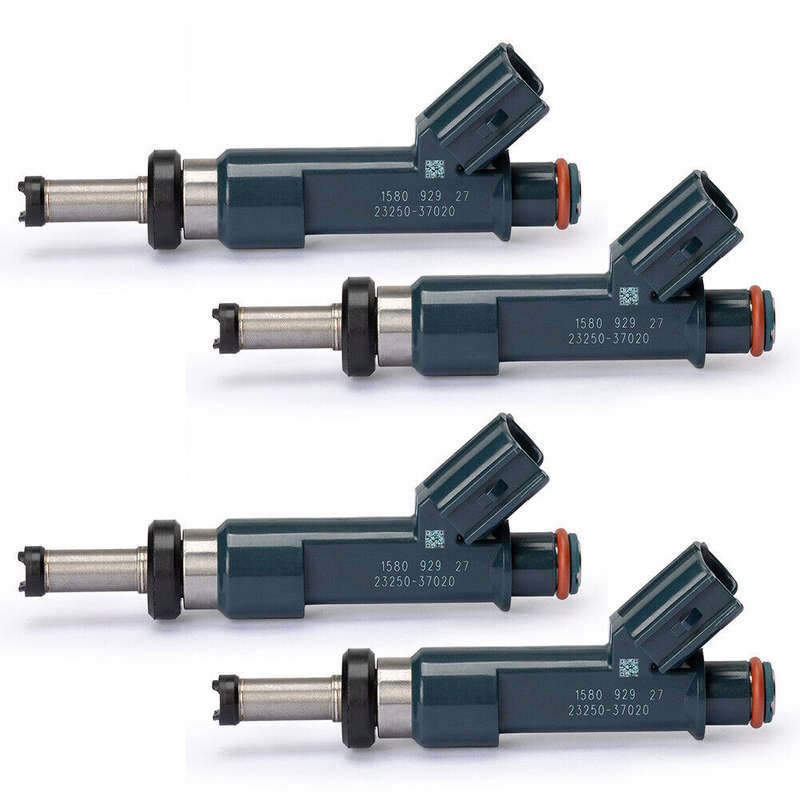 Set of 4 Fuel Injectors 23250-37020 For Toyota Prius Lexus CT200h Plug-In 1.8L