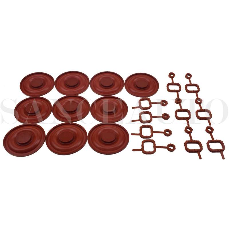 10 X For VW Audi 3.6L 3.2L Engine Valve Cover PCV Valve Seal Diaphragm Membrane