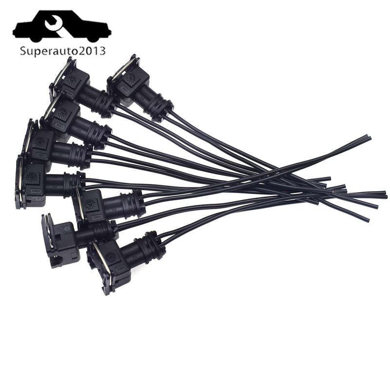 8X 2-Way Fuel Injector EV1 Connector Wiring Plug Clip 17103007 17109448 17109826