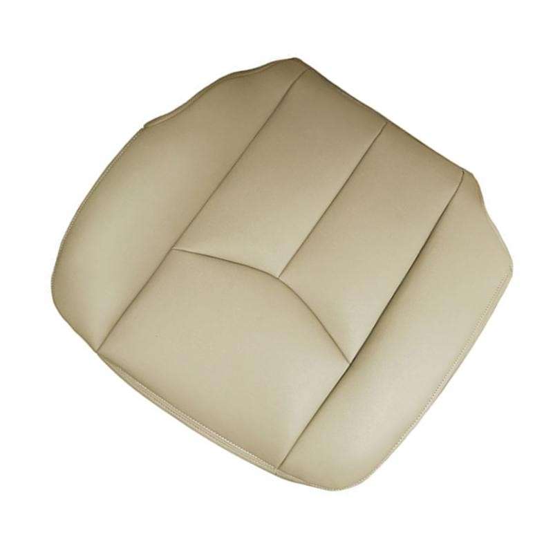 Driver Bottom Seat Cover Beige Fit For GMC Sierra 1500/2500/3500 Chevrolet Tahoe