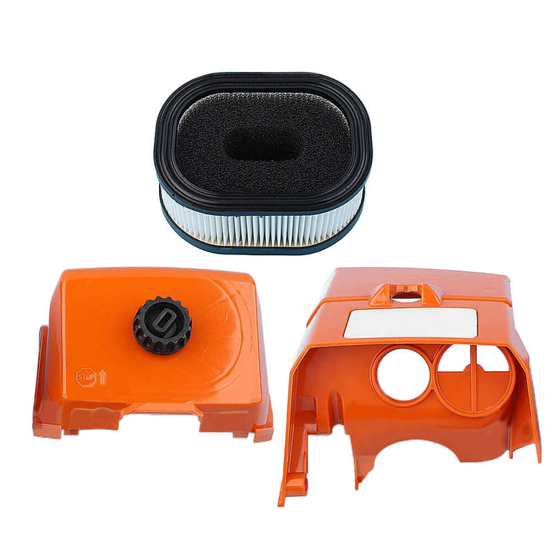 New Cylinder Cover Air Filter Base Kit Fit For Stihl MS440 044 00001201653 Acc
