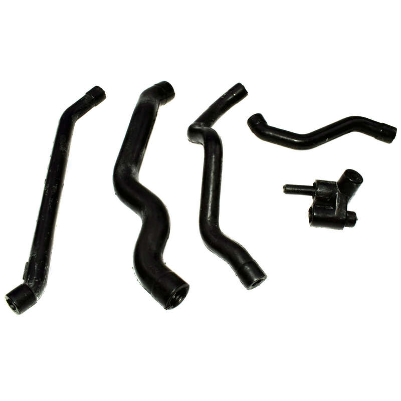 5Pcs Crankcase Ventalation Air inlet Breather Hose Kit For Mercedes 1120180282