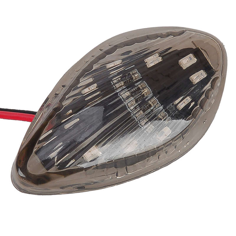 Pair Black Lens Turn Signal Marker Light Lamp fit for Honda Grom 125 13-2019