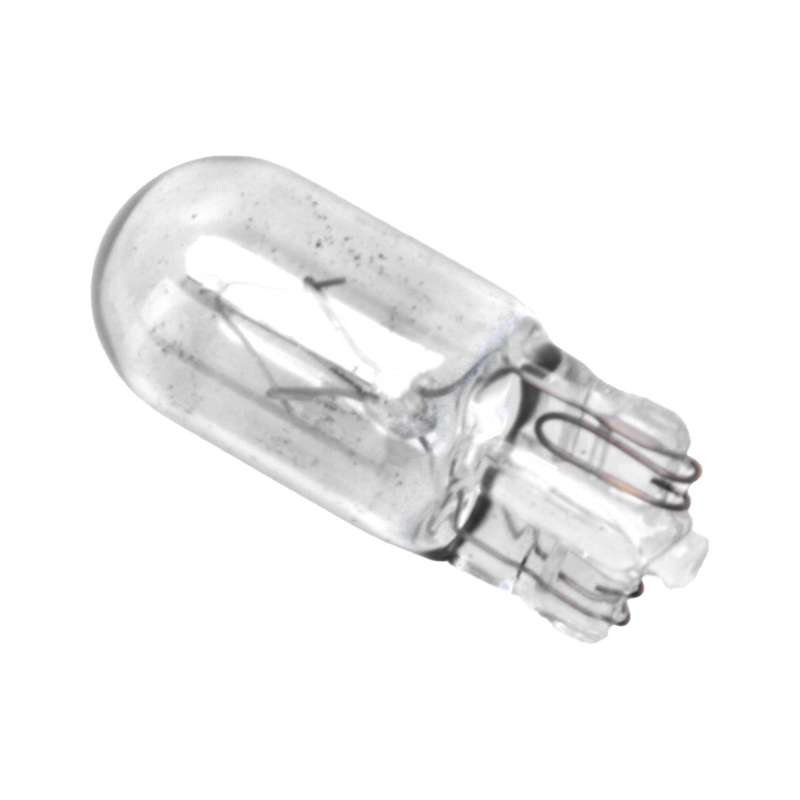 10x T10 194 158 White Halogen Bulbs Instrument Cluster Light Bulb