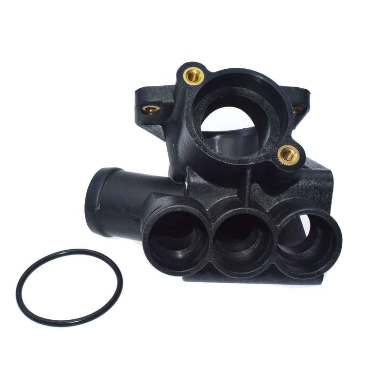 Coolant Thermostat Housing W/ Gasket For VW Golf Passat Transporter 021121117A