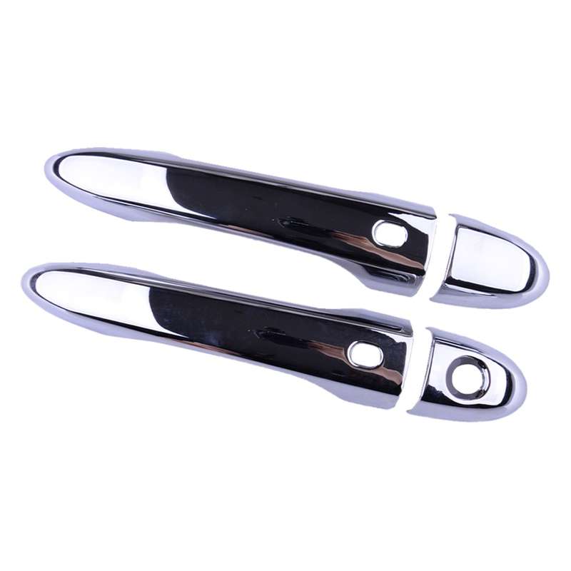 Chrome Exterior Door Handle Cover Trim Fit for Fiat 500X SUV 2016 to 2023
