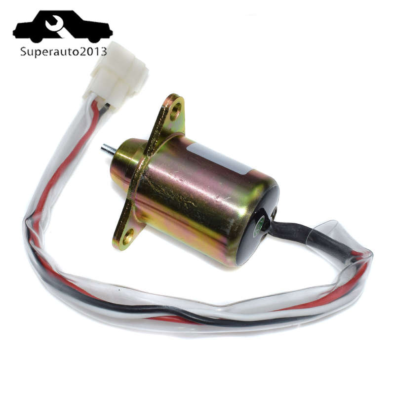 Fuel Shut Off Solenoid Valve For John Deere Yanmar 1503ES-12S5SUC