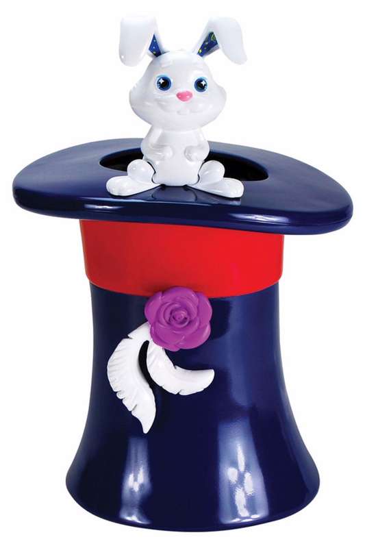 Amazing Zhus Magic Hat Ages Toy Play Magician Tricks Rabbit- Navy Blue (Display Item)