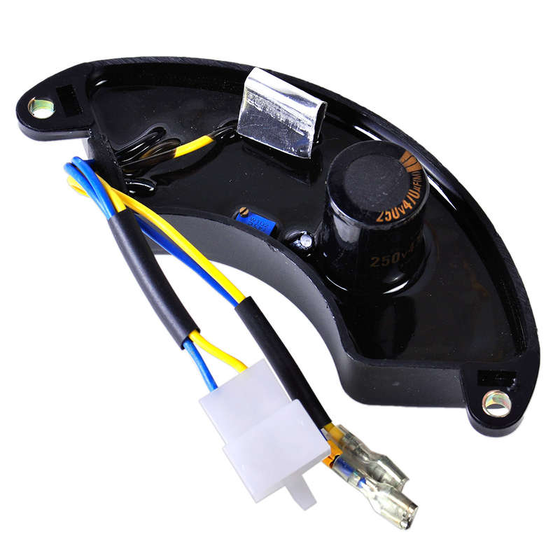 Automatic AVR Voltage Regulator Single Phase Rectifier Fit for 4-6.5KW Generator