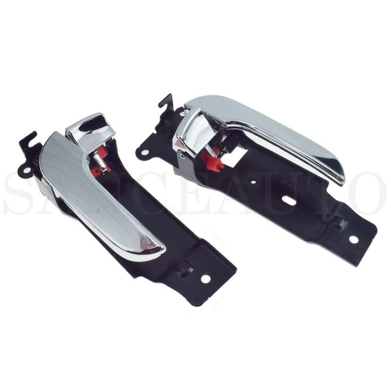 Front Left Right 2PCS Inside Door Handle Chrome For Kia Sedona 2002 2003 04 2005