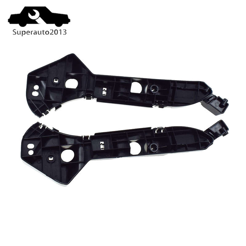 For Toyota Echo Base 2003-2005 Pair Left Right Bumper Cover Side Support Bracket