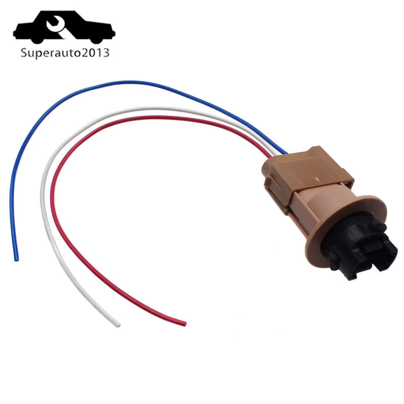 Headlamp Light Socket &Pigtail For Ford F-250 Super Duty 2U5Z13411SA YF1Z13411CA