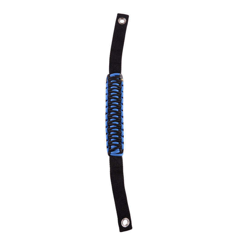 2pcs Blue Roll Bar Grab Handles Paracord Grip Handle Fit for Ford Bronco 2021 22