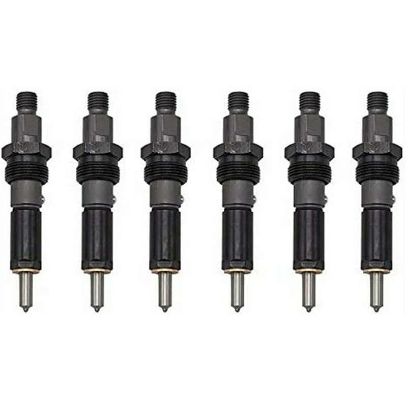 6Pcs 0432131753 for Cummins 6BTA 5.9L Diesel Fuel Injector 3897596