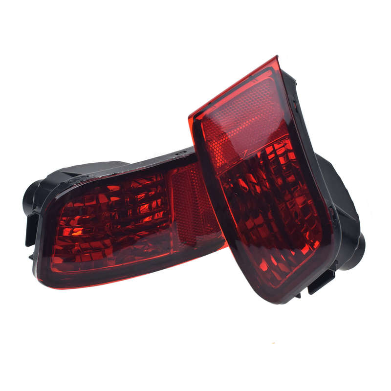 Pair LH+RH Rear Bumper Reflector Light For Toyota 4Runner Land Cruiser Prado 120