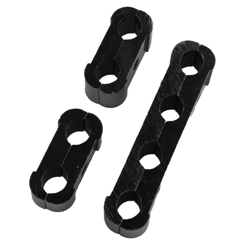 3xAluminum Alloy Engine Spark Plug Wire Separator Divider Organizer Clamp Kit ok