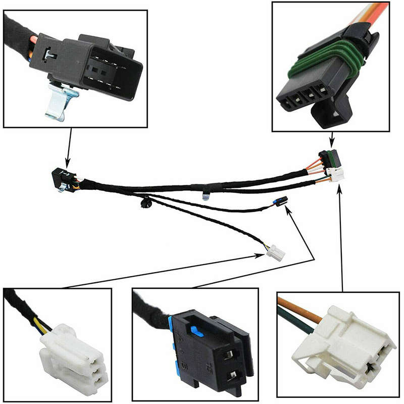 A/C Heater Blower Motor Wiring Harness 89019303 For Colorado GMC 04-12 Canyon