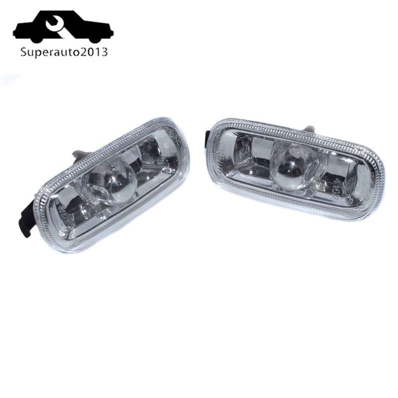 8E0949127 4B0949127 2PCS Side Marker Light For 2002-2008 Audi A4 B6 B7 A6 C5 New