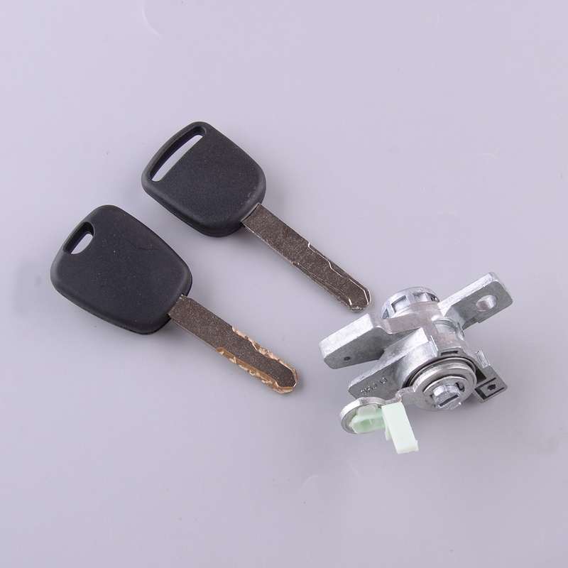 Left Driver Side Door Lock Cylinder &2 Key Fit For Honda Odyssey 2005-10 Perfect