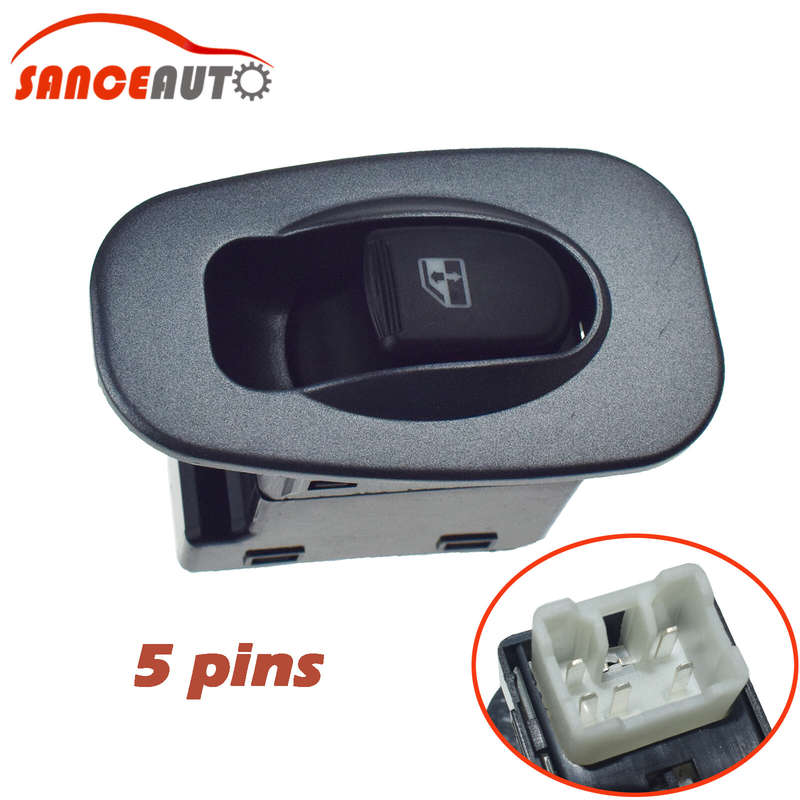 2PCS Power Window Single Switch Button For Hyundai Accent 2000-2006 93580-25015
