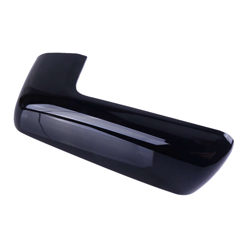 Pair Black Side Rearview Mirror Cover Trim Fit for GMC Sierra 1500 19-2021 ABS