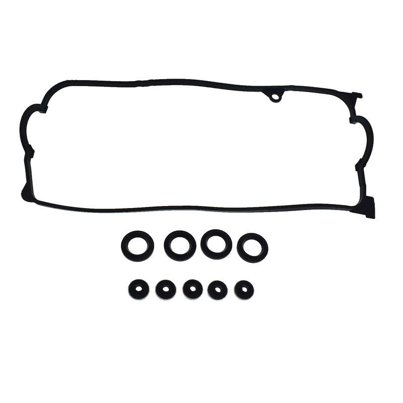 Valve Cover Gasket Spark Plug Seal Set for Honda Civic 1.7L D17A1 D17A2 2001-05