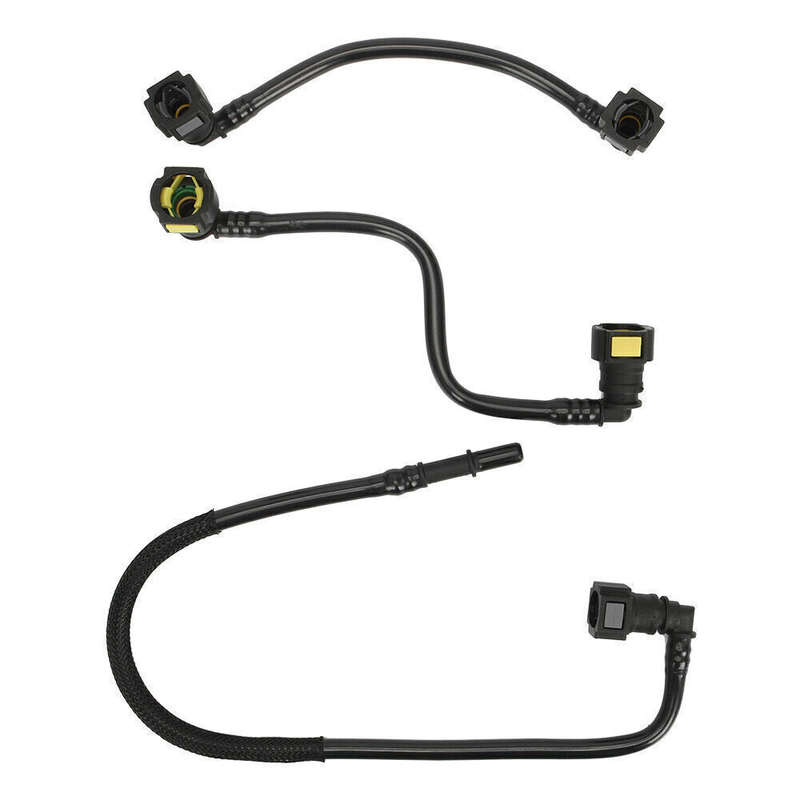 3X Fuel Filter Hose Lines Kit For Mercedes ML320 ML350 W163 ML430 ML55 AMG New