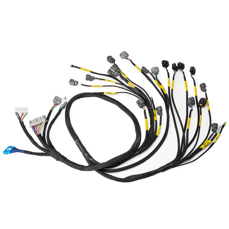 Tucked Engine Harness For Honda Acura K-Swap Integra CRX EK EG K20 K24 K-Series