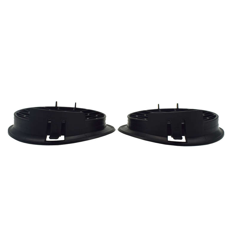 Pair For Subaru Impreza 2008-2014 Black Front Bumper Fog Light Cover Grilles