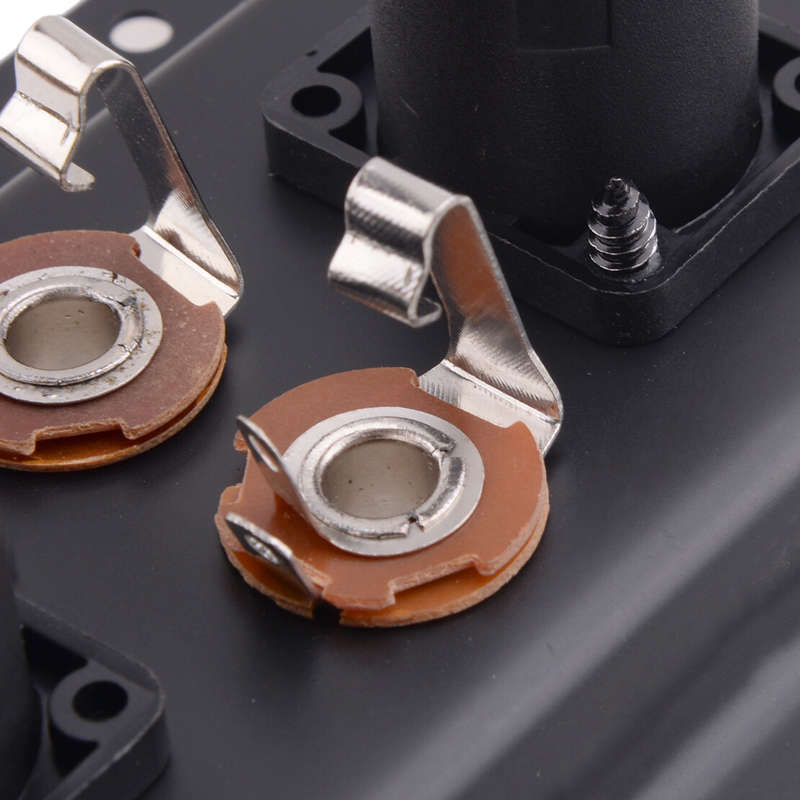 2x Jack Plates w/ NL4 Speakon 1/4" Female Jacks for PA Speakers & Cabinets