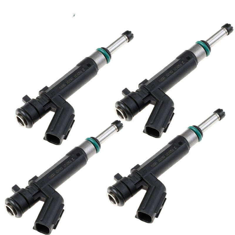 4PCS Fuel Nozzle 16600-1KT0A For Nissan Note Versa 2012-2018 1.6L 1600CC L4