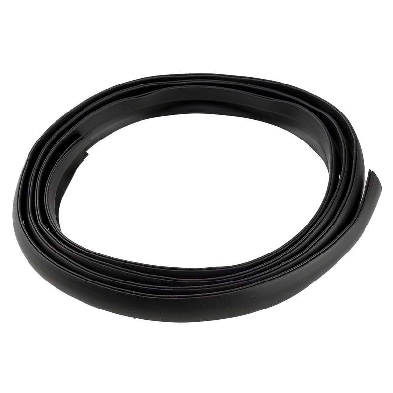 1x Black Front Windshield Seal Strip Rubber Sealed Moulding Trim Universal