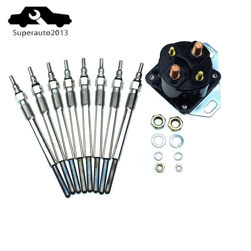 F4TZ12A342BA New Glow Plug & Controller Kit For 1997-2003 Ford 7.3L Powerstroke