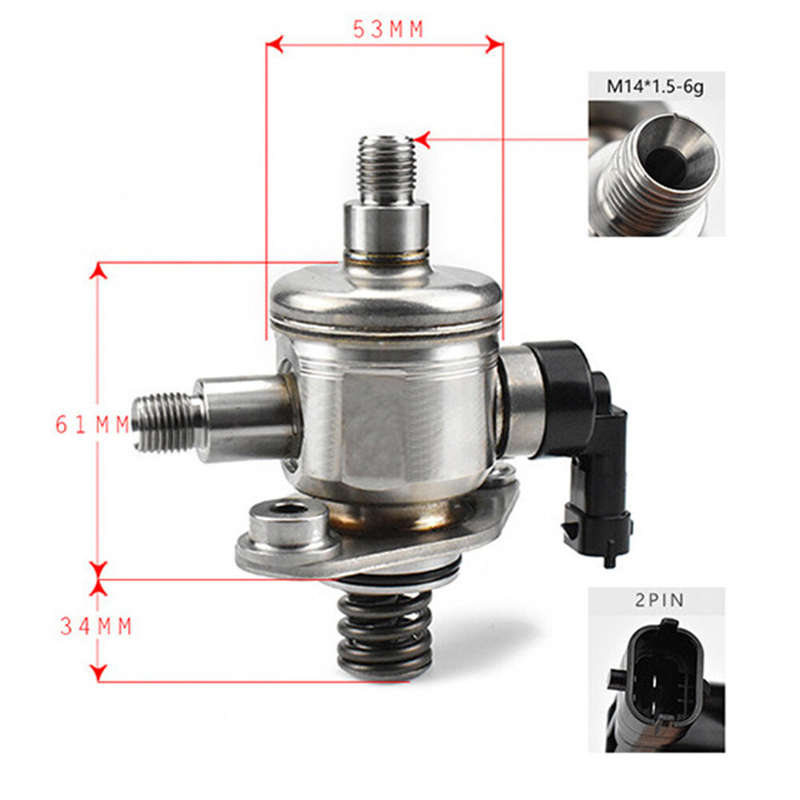 High Pressure Fuel Pump 12641740 12677329 for Buick Cadillac Chevrolet 3.6L 3.0L