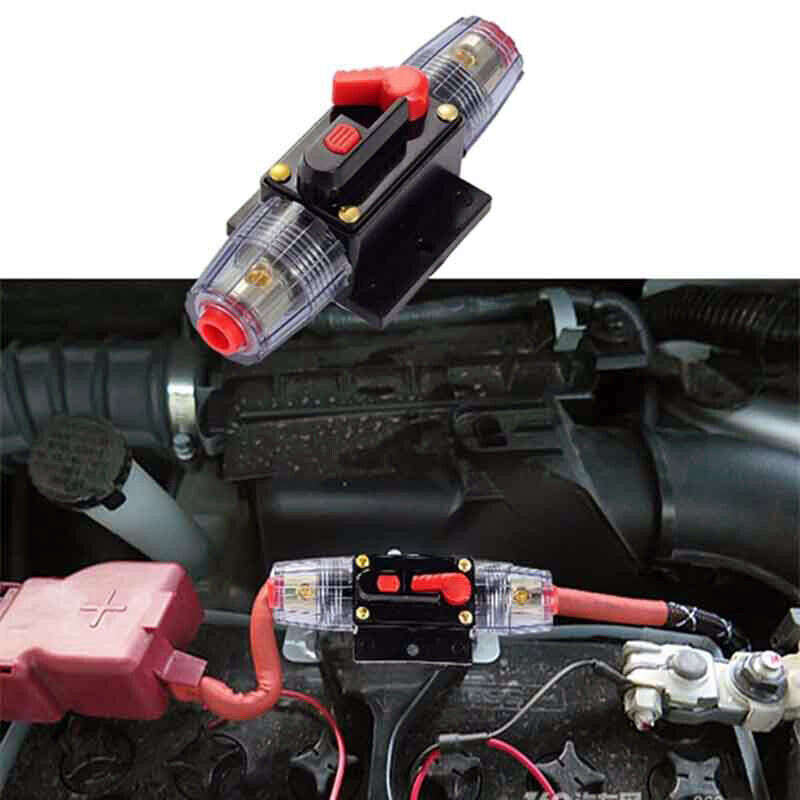Audio Studio 100AMP Car Stereo Audio Circuit Breaker 100A Inline Fuse 12V-32V