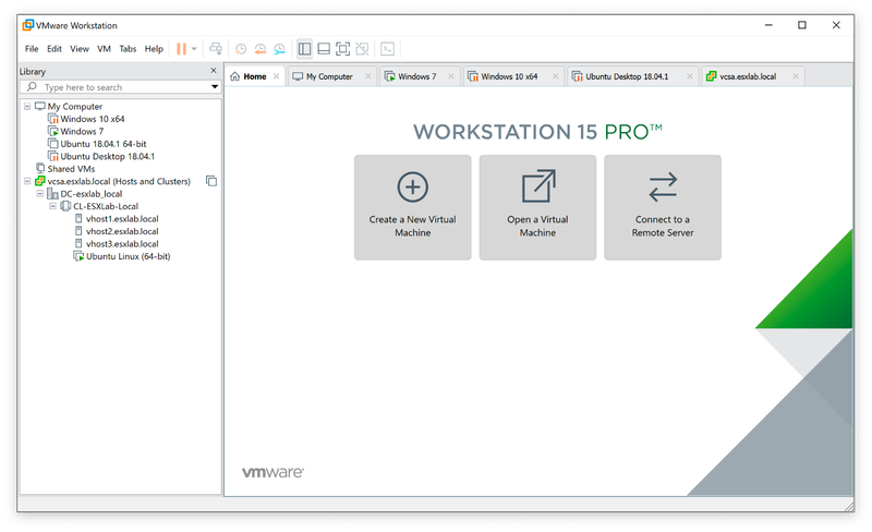 VMware(Virtual Machine) Workstation 15 'Pro' Full Lifetime License Key - Digital Delivery