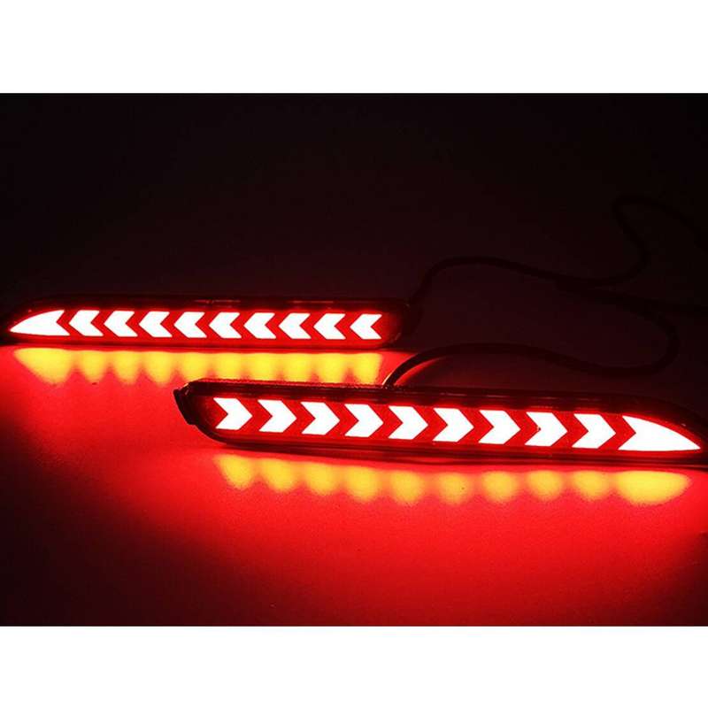 Car Rear Bumper Brake Light Lamp Reflector Fit For Toyota Camry Venza RAV4