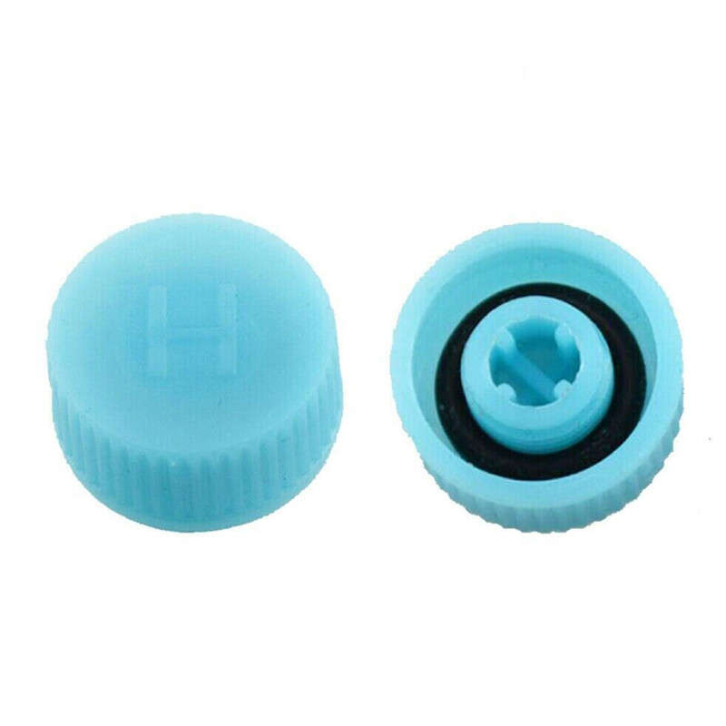2pcs High and Low Pressure AC A/C Caps System Valve Air Conditioning Service